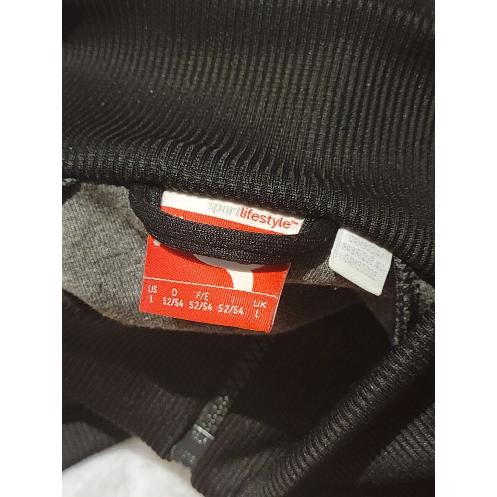 Puma T7 Black Track Jacket Full Zip Gold Foil Branding Front Zipper Pockets Rare - Picture 11 of 16